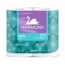 loader for Harmony Soft White toaletný papier 4ks 3-vrstvový 17,5m