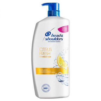 Hlavný obrázok Head & Shoulders Citrus šampón na mastné vlasy s pumpou 900ml 