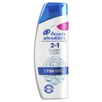 Hlavný obrázok Head & Shoulders Classic Clean 2v1 72h vyživujúci šampón na vlasy 225ml