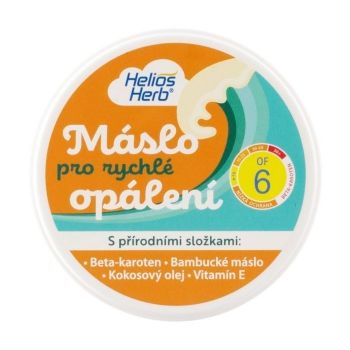 Hlavný obrázok Helios Herb maslo pre rýchle opaľovanie SPF6 200ml