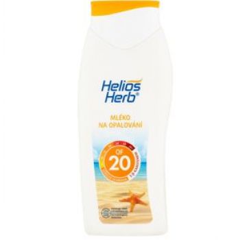 Hlavný obrázok Helios Herb mlieko na opľovanie SPF20 400ml