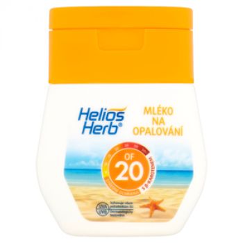 Hlavný obrázok HeliosHerb opaľovacie mlieko OF20 50ml