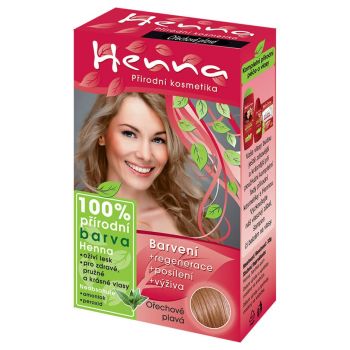 Hlavný obrázok Henna Orechovo plavá Prírodna farba na vlasy 33g