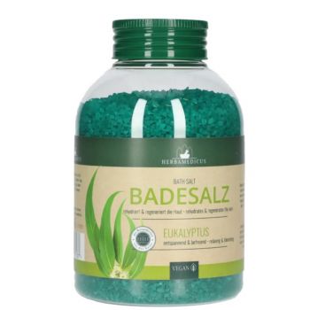 Hlavný obrázok Herbamedicus soľ do kúpeľa Eucalyptus 600g