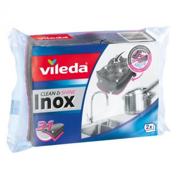 Hlavný obrázok Hubka na riad 2ks Vileda Inox