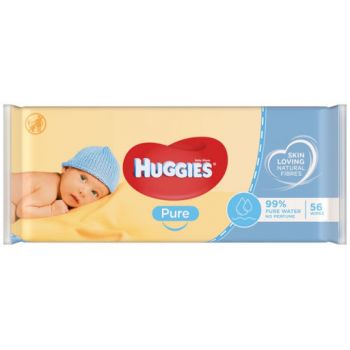 Hlavný obrázok Huggies Pure vlhčené utierky utierky 56ks