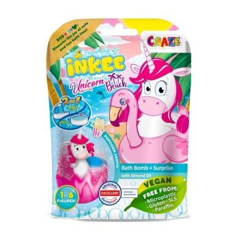 Hlavný obrázok Inkee Unicorn Beach šumivá bomba do kúpeľa 80g
