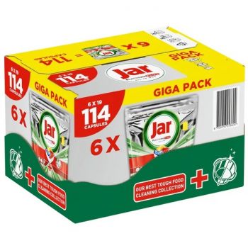Hlavný obrázok Jar Platinum Plus ALL IN ONE Lemon tablety do umývačky riadu 114ks