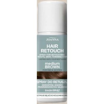 Hlavný obrázok Joanna Hair Retouch Medium brown sprej na retušovanie odrastov 75ml 5901