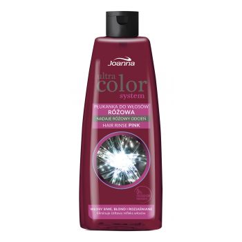 Hlavný obrázok Joanna Ultra Color System preliv na vlasy ružový 150ml