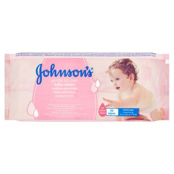 Hlavný obrázok Johnsons Baby detské vlhčené obrúsky Gentle All Over 56ks 