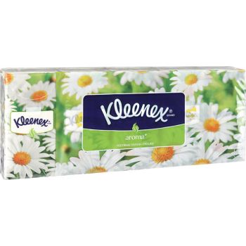 Hlavný obrázok Kleenex hygienické vreckovky Aroma chamomile 10ks 3 vrstové