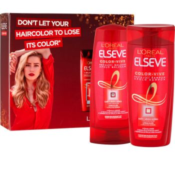 Hlavný obrázok L'Oréal Paris Elseve Color Vive Darčeková kazeta šampón 250ml, balzam 200ml
