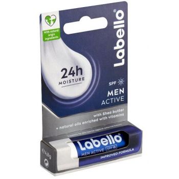 Hlavný obrázok Labello For Men Active SPF15 balzam na pery 4,8g
