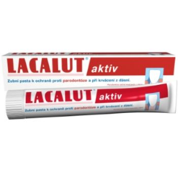 Hlavný obrázok Lacalut Aktiv proti paradentóze a krvácaniu ďasien zubná pasta 75ml + zubná kefka