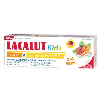 Hlavný obrázok Lacalut Kids zubna pasta 2-6 rokov 55ml