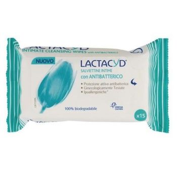 Hlavný obrázok Lactacyd Antibakteriálne obrúsky na intímnu hygienu 15ks