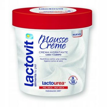 Hlavný obrázok Lactovit Lactourea Mousse Cream hydratačný penový krém na tvár a telo 250ml