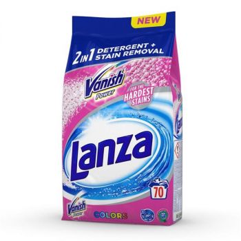 Hlavný obrázok Lanza Vanish Color 2in1 prášok na pranie 5,25kg 70 pracích dávok