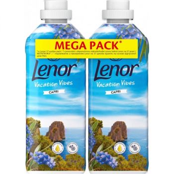 Hlavný obrázok Lenor 2x925ml Ocean Breeze Capri aviváž 74 praní