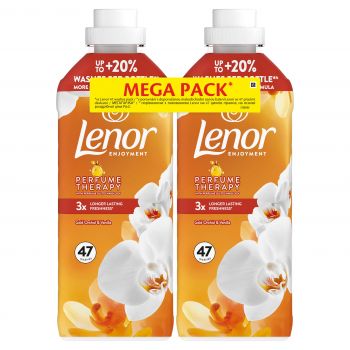 Hlavný obrázok Lenor 2x987ml Gold Orchid & Vanilla aviváž 94 praní