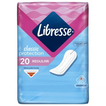 Hlavný obrázok Libresse Classic Protection Regular hygienické vložky 20ks 8955