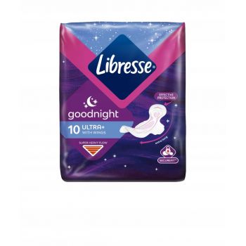 Hlavný obrázok Libresse Goodnight Ultra Large+ hygienické vložky 10ks