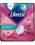 Libresse V-Protection Ultra Long hygienické vložky 8ks