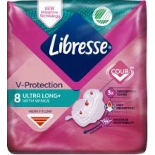 loader for Libresse V-Protection Ultra Long hygienické vložky 8ks