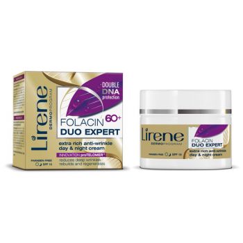 Hlavný obrázok Lirene krém Folacin 60+ Duo Expert 50ml