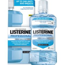loader for Listerine Professional Fresh Breath+ ústna voda 500ml