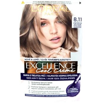 Hlavný obrázok Loréal Excellence Cool Creme 8.11 Ultra Popolavá Svetlá Blond farba na vlasy