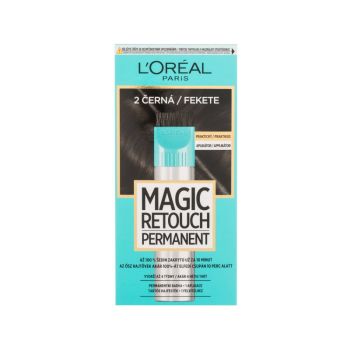 Hlavný obrázok Loréal Magic Retouch Permanent 2 Čierna farba na zakrytie odrastov 27+18ml