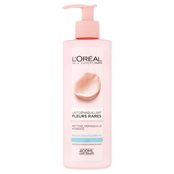 Hlavný obrázok Loréal Paris pleťové mlieko s výťažkami vzácnych kvetov normálna a zmiešana pleť 400ml