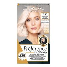loader for Loréal Paris Préférence 11.21 Ultra Svetlá Studená Perleťová Blond farba na vlasy