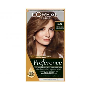 Hlavný obrázok Loréal Paris Préférence 5.0 Svetlo hnedá farba na vlasy