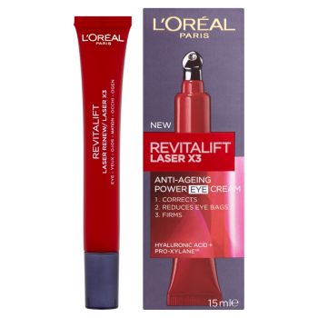 Hlavný obrázok Loréal Paris Revitalift Laser X3 očný krém 15 ml