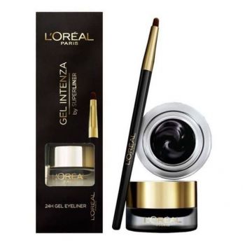 Hlavný obrázok Loréal Paris Super Liner Gel Intenza 24H Pure Black 01  očná linka 2,8g