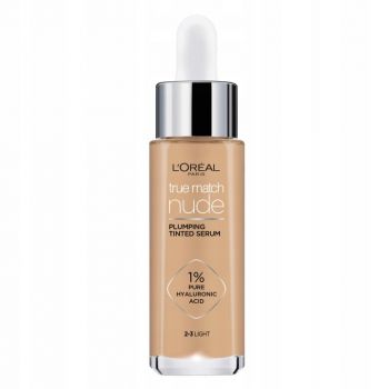 Hlavný obrázok Loréal Paris True Match Nude Pluming Tinted Serum 2-3 Light make-up 30ml