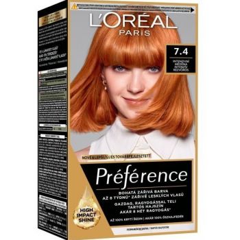 Hlavný obrázok Loréal Préférence 7.4 Intenzívna medená farba na vlasy