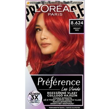 Hlavný obrázok Loréal Préférence 8.624 Bright Red farba na vlasy