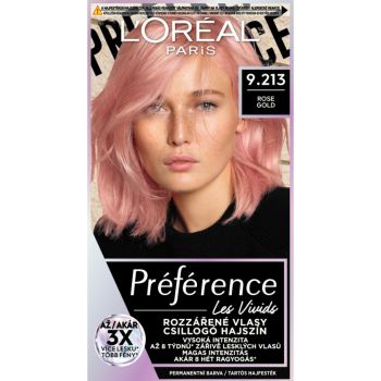 Hlavný obrázok Loréal Préférence 9.213 Rose Gold farba na vlasy