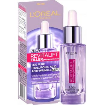 Hlavný obrázok Loréal Revitalift Filler 1.5% Hyaluronic Acid pleťové sérum 30ml