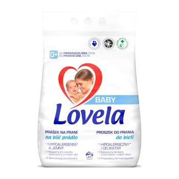 Hlavný obrázok Lovela prášok na pranie 4,1kg Baby White 41 praní