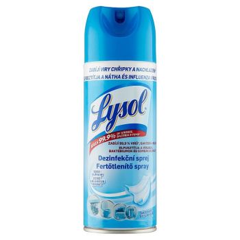 Hlavný obrázok Lysol dezinfekčný sprej zabíja vírus COVID-19 400ml Svieža vôňa