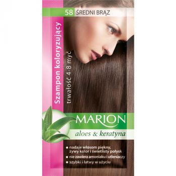 Hlavný obrázok Marion Hair color shampoo 58 Medium Brown