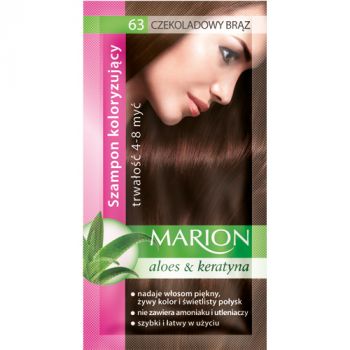 Hlavný obrázok Marion Hair color shampoo 63 Chocolate Brown