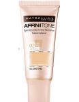 Maybelline New York Affinitone 02 Light Porcelain hydratačný make-up 30ml