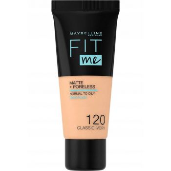 Hlavný obrázok Maybelline New York  Fit me  Matte Poreless  Classic Ivory 120 make-up 30ml