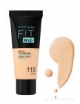 Maybelline New York  Fit me Matte Poreless  Ivory 115 make-up 30ml